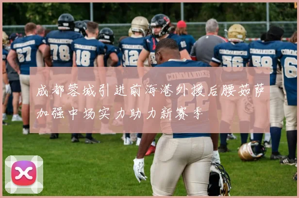 成都蓉城引进前海港外援后腰茹萨加强中场实力助力新赛季