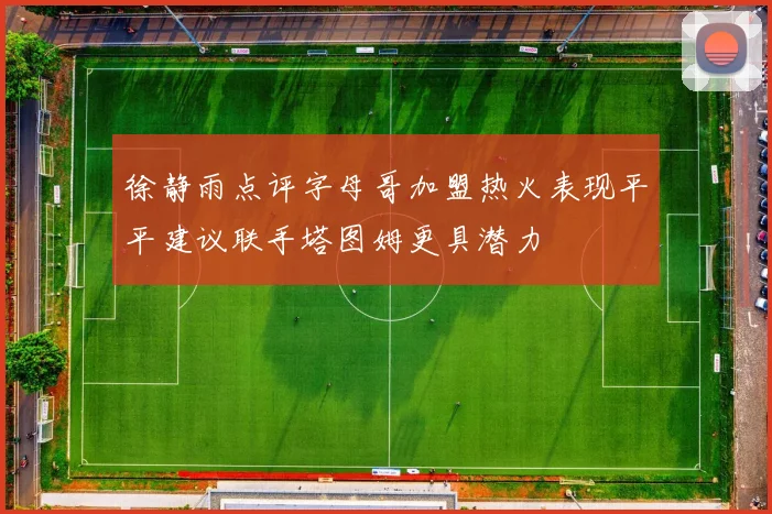 徐静雨点评字母哥加盟热火表现平平建议联手塔图姆更具潜力
